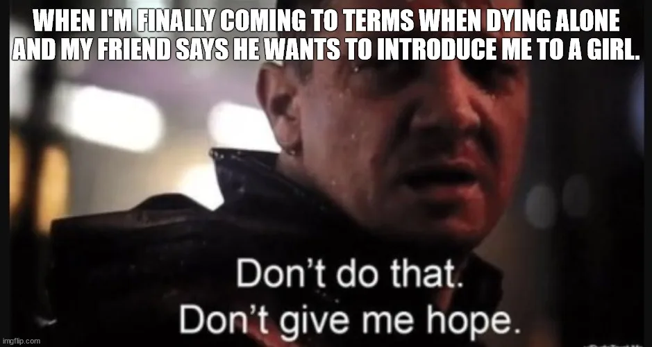 I Can Already Tell This Isn't Going to End Well Based on His Words