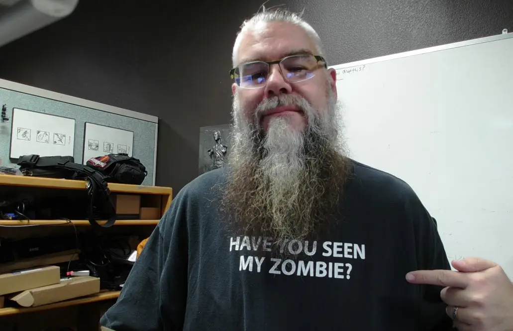 No fancy cosplay skills here, just rocking funny t-shirts!