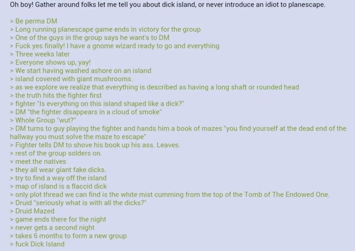 The Epic Tale of Dick Island: A Legend Unfolds
