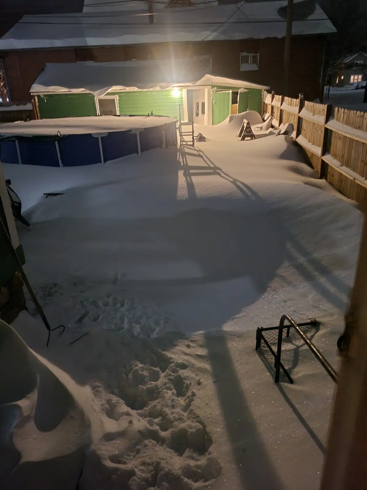 Yes, Believe It or Not, It's Snowing in Kansas!