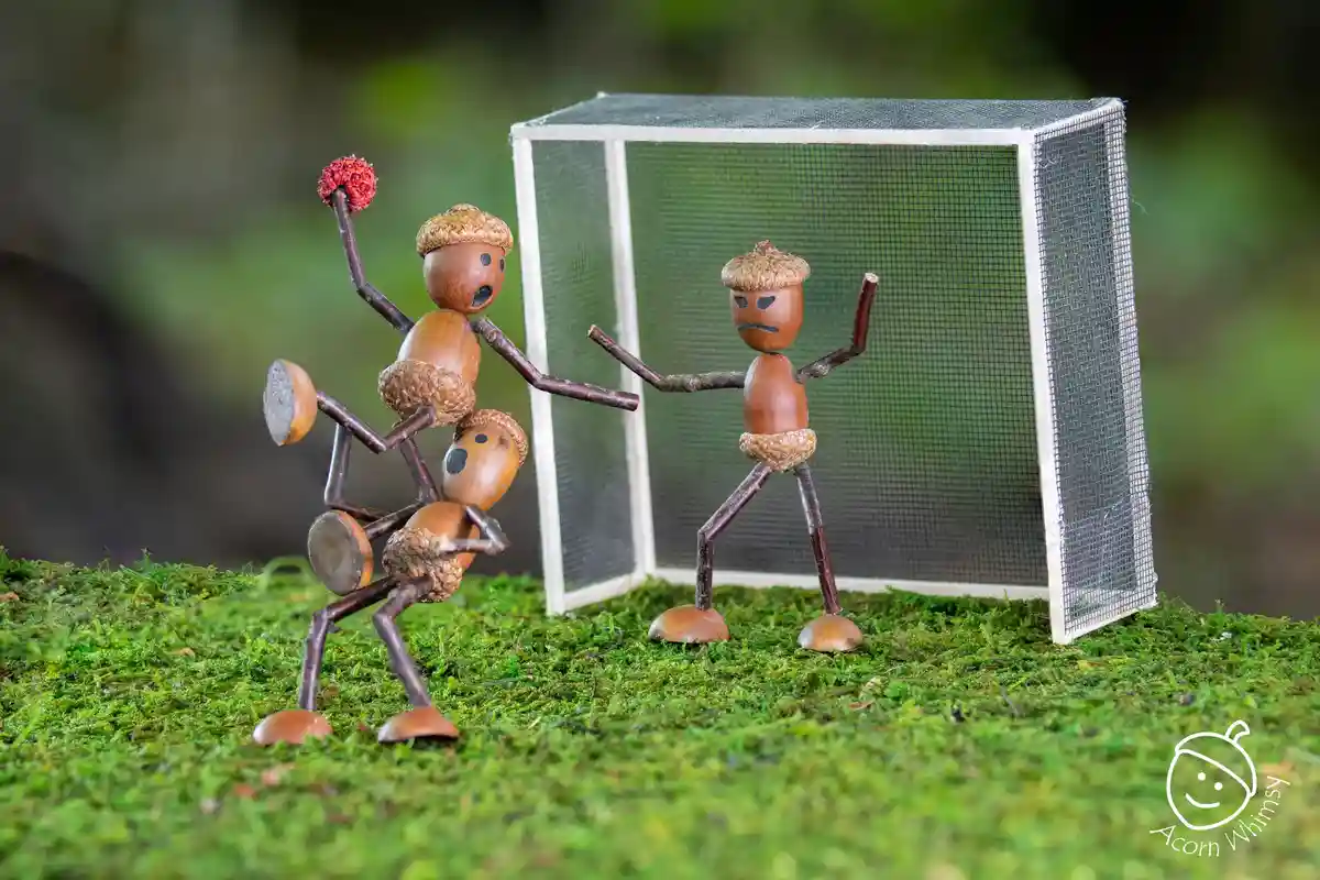 Come on, Acorns! It's Time to Throw!