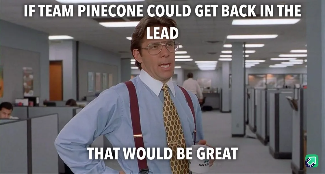 Team Pinecone is Falling Behind, and That's Not Cool
