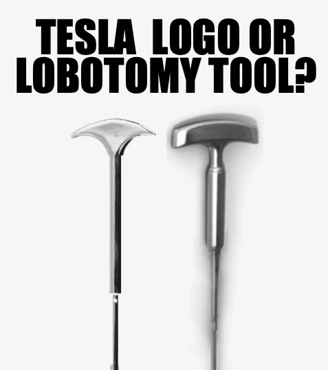 The image displays two metallic surgical tools against a plain white background. The tool on the left has a curved…