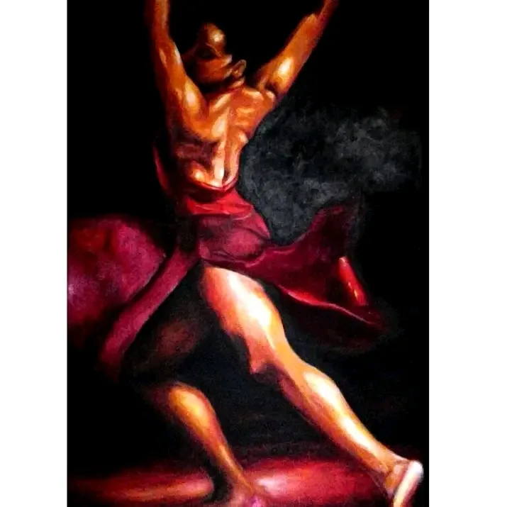 The Enigmatic Lady in Red