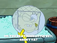 A six-panel meme featuring SpongeBob SquarePants in a bubble bath, progressively getting more distressed and angry as he…