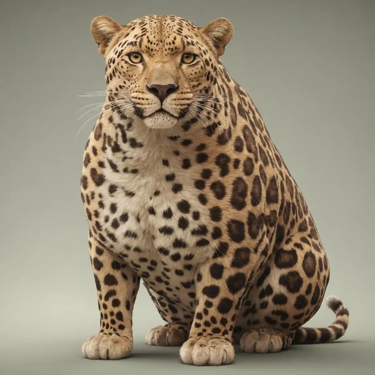 Leopards struggling with the obesity crisis