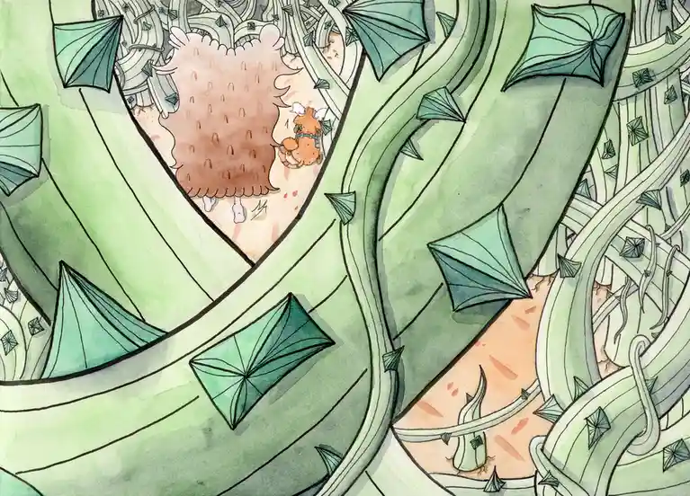 Sneak Peek: She Used To Be Fractal #73 - The Green Tower Saga Continues