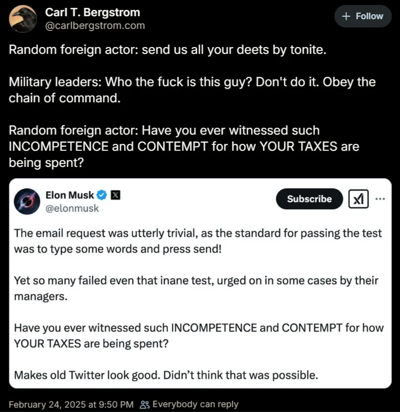 He's an absolute genius, isn't he?