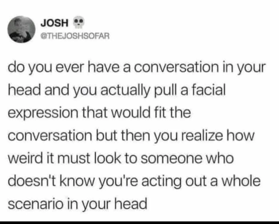 A screenshot of a tweet by user JOSH (@THEJOSHSOFAR) with a skull emoji next to their name. The tweet text asks if people…