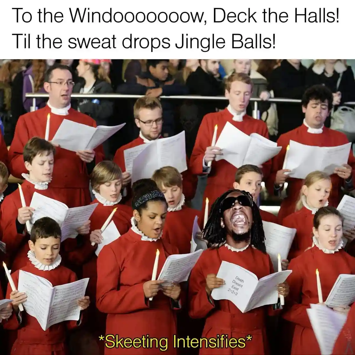 Wishing You a Joyful and Merry Skeetmas!