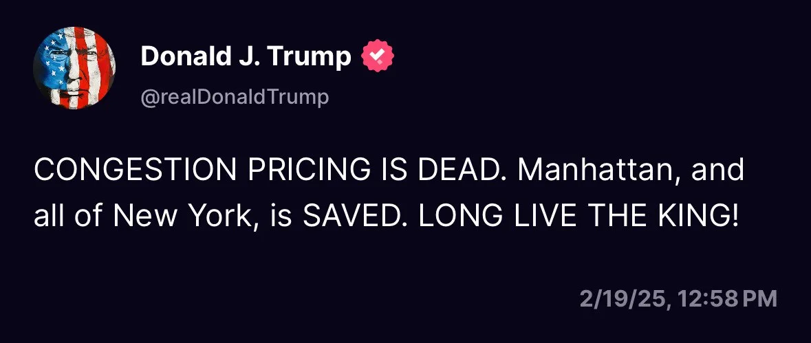 A screenshot of a fake Twitter post attributed to Donald J. Trump, featuring his verified handle and a profile picture of…