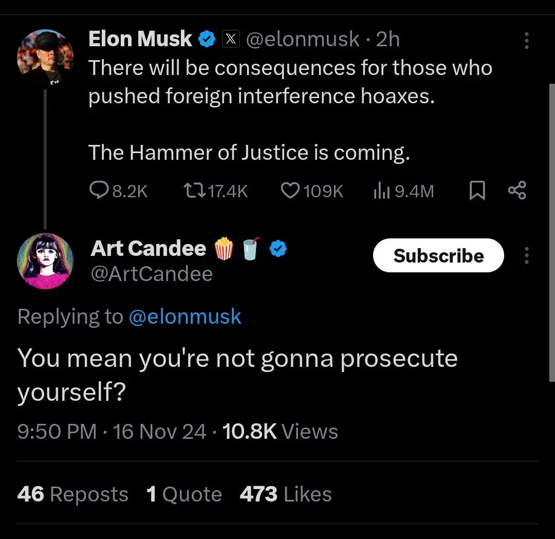 Demanding Justice for Thee
