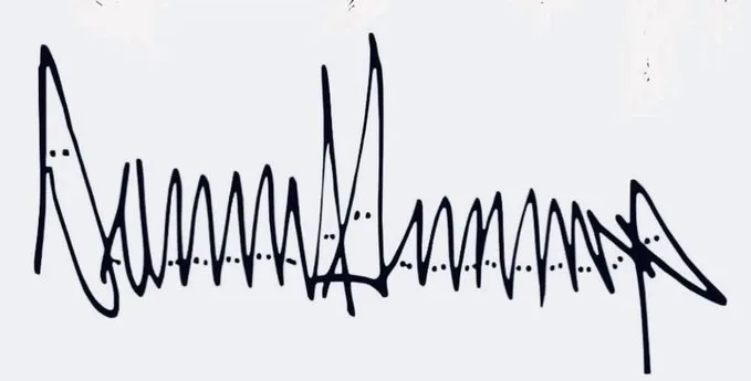 A black ink signature on a light background, resembling a stylized, wavy cursive script. The text reads 'daniel kimmel' in a…