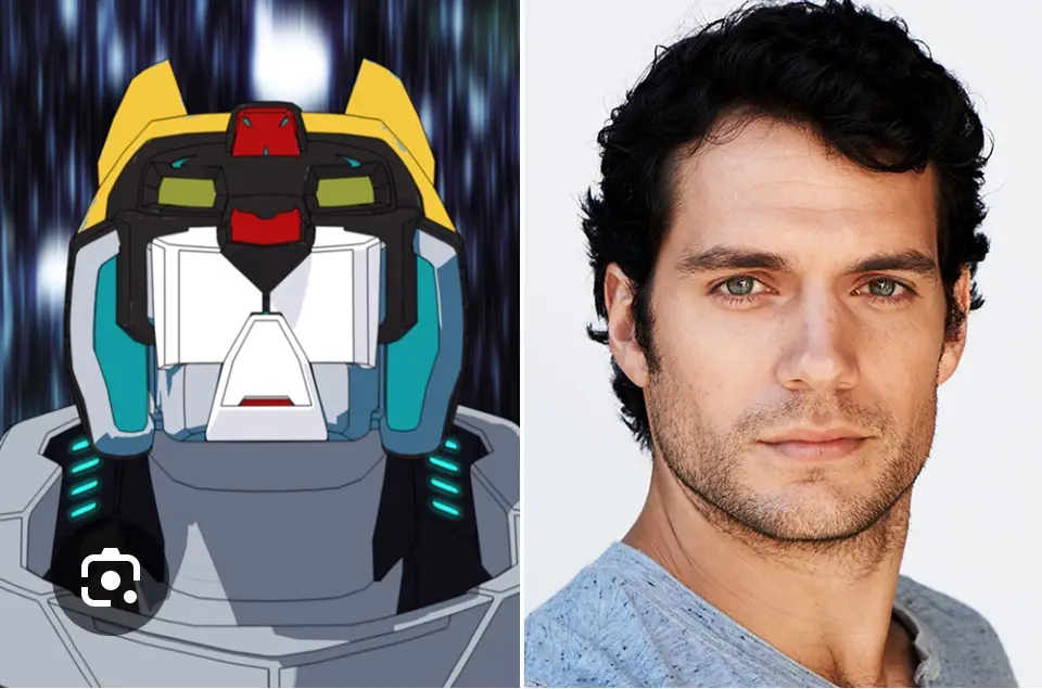 This split-screen meme juxtaposes the head of a yellow, black, and teal robot with a camera icon in the bottom left corner…