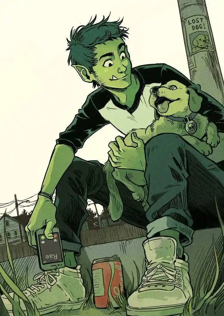 Beast Boy in Action!