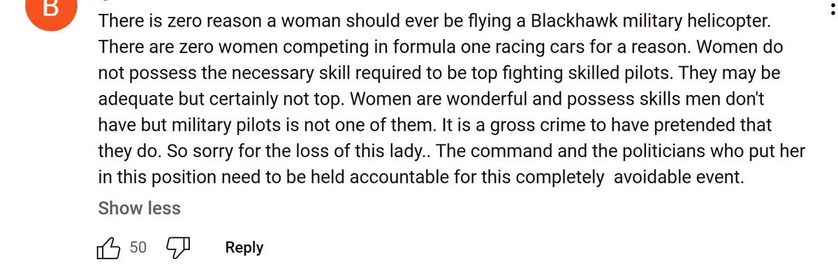 The Latest Right-Wing Mandate: Women Are Banned from Flying Helicopters
