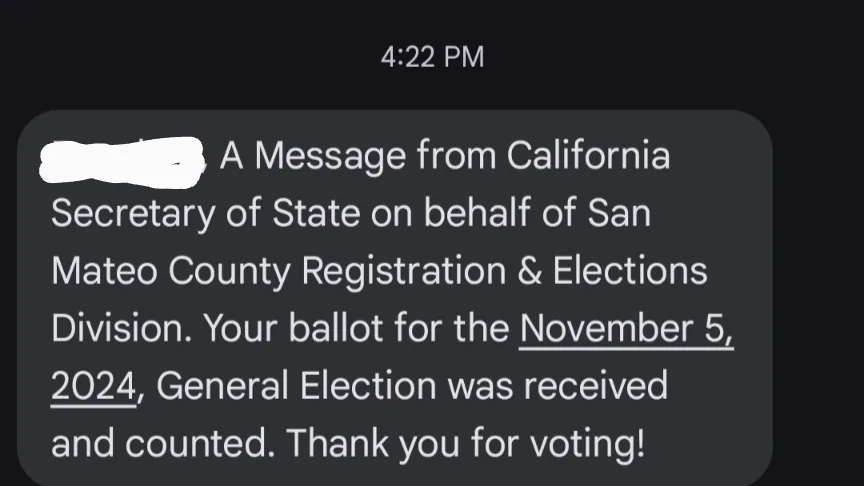 Dropped Off My Vote at the Box This Friday...