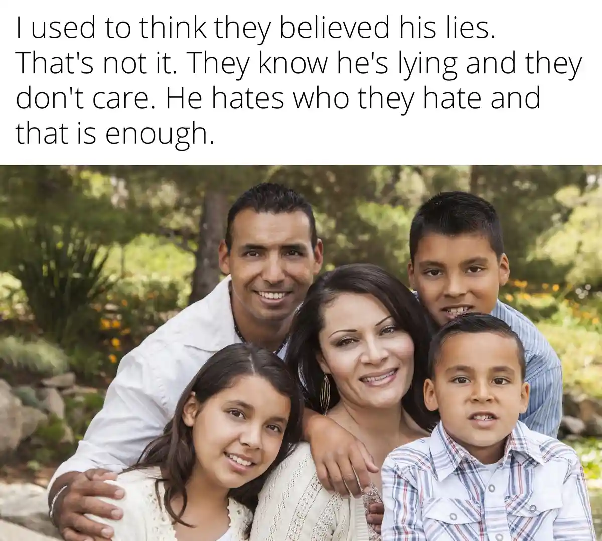 This is about more than just undocumented immigrants; we are moving forward and not looking back.
