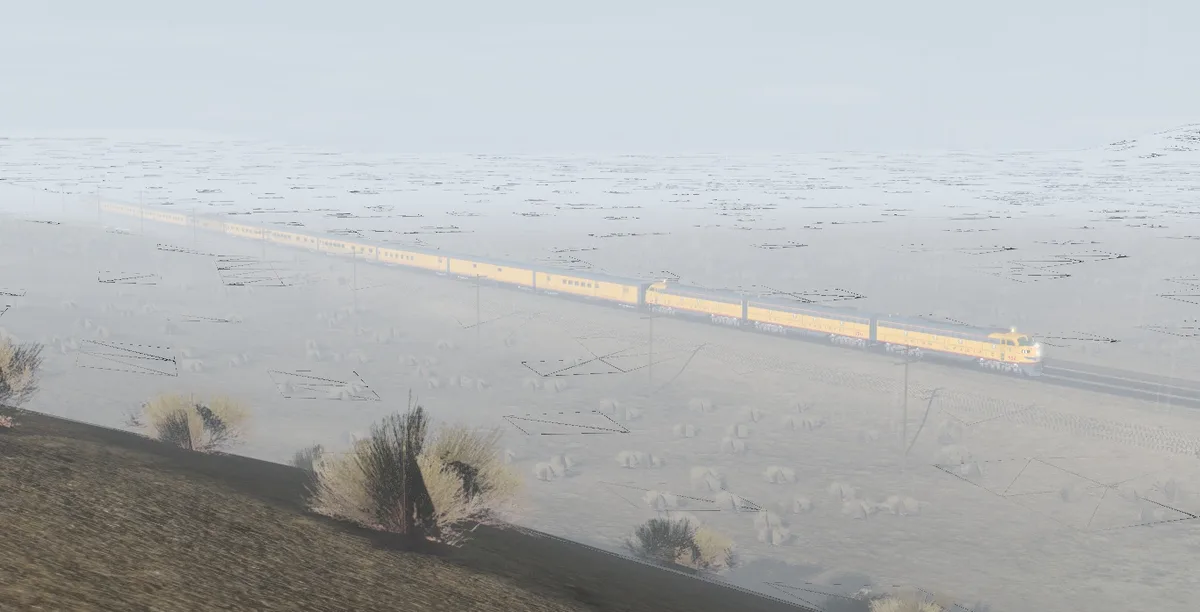 Chasing Trains in the Colinas Basin: A Glimpse from October 1957