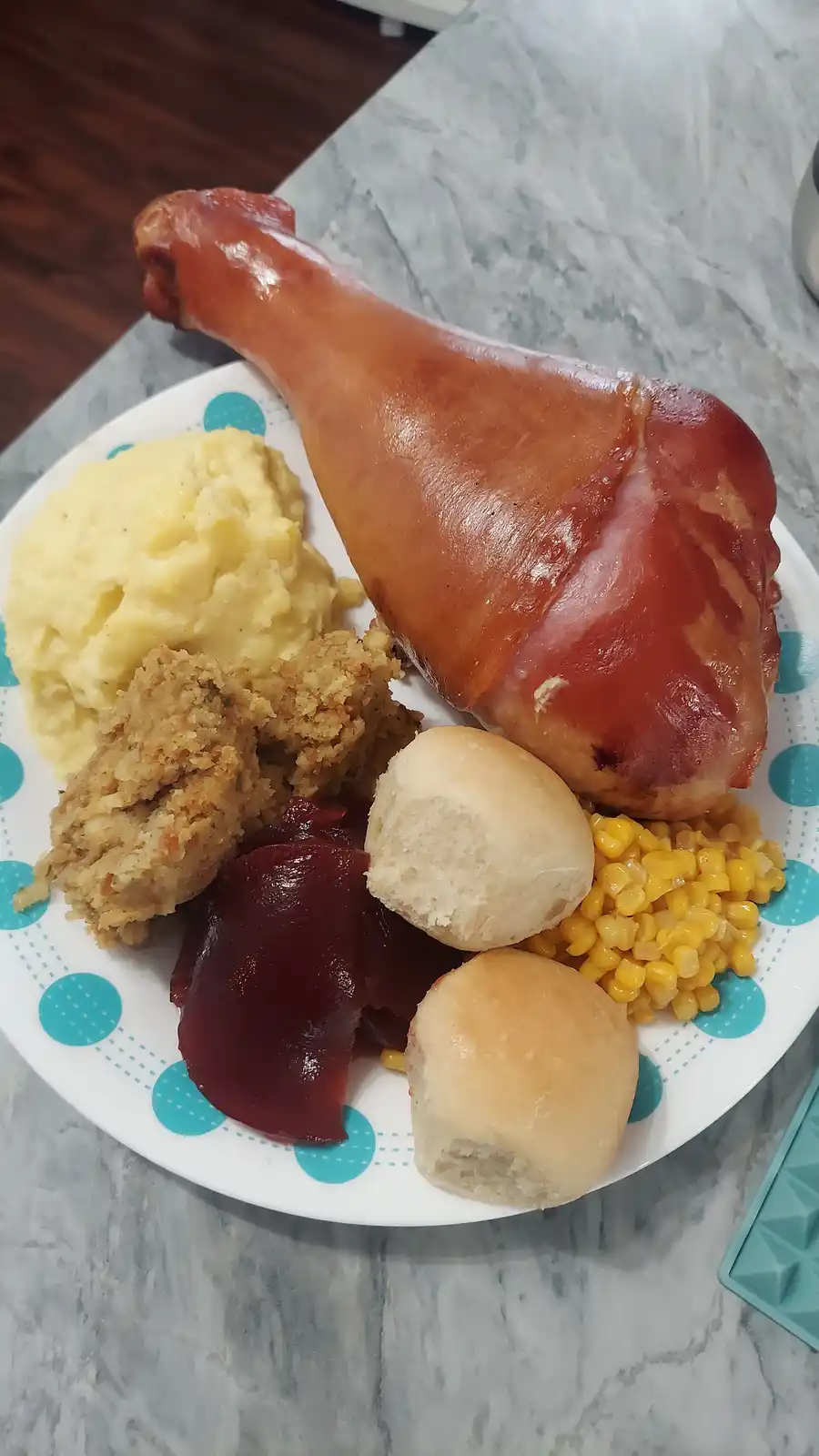 A Quiet Thanksgiving Celebration with My Wife...