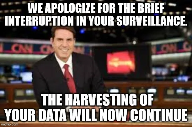 A man in a suit and red tie, smiling, is shown in a news studio with 'CNN' visible in the background. White text overlaid at…
