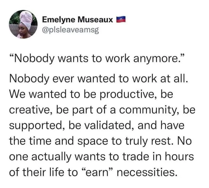 This Simple Thing is All We Truly Need