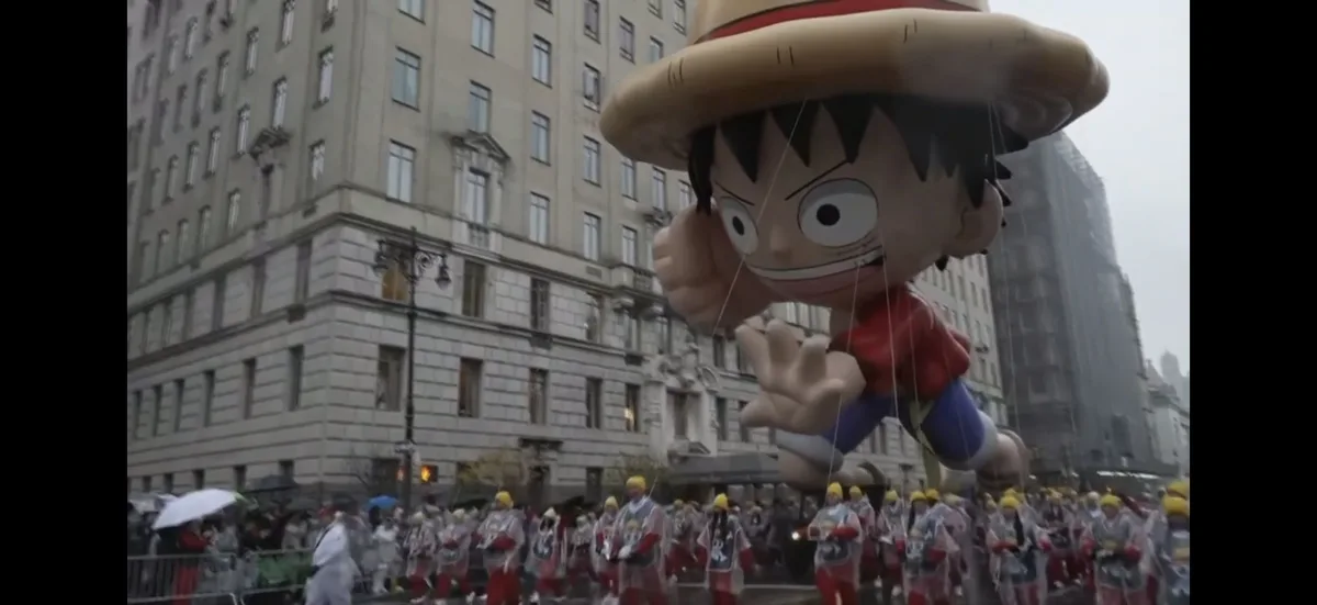 Look Who's Spotted: Luffy, Monkey D. in Action!