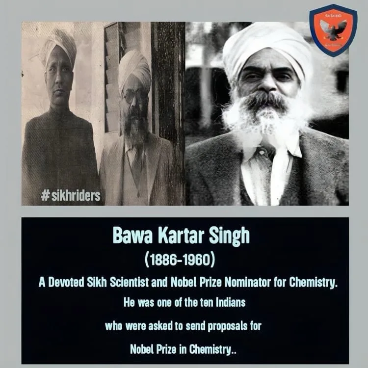 Honoring Bawa Kartar Singh: The Devoted Sikh Scientist and Chemistry Nobel Nominee