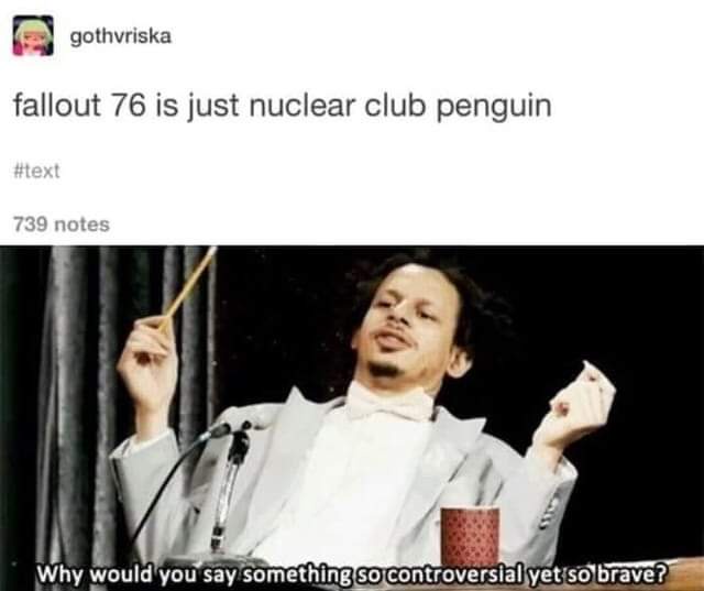 You Know, He Makes a Valid Point...