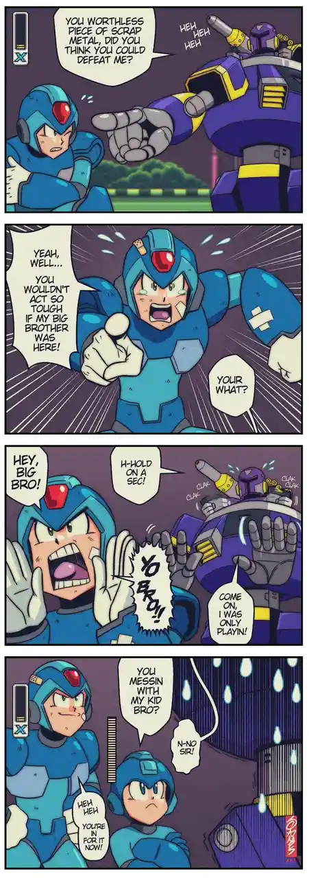 Don't you dare make me summon my big brother!