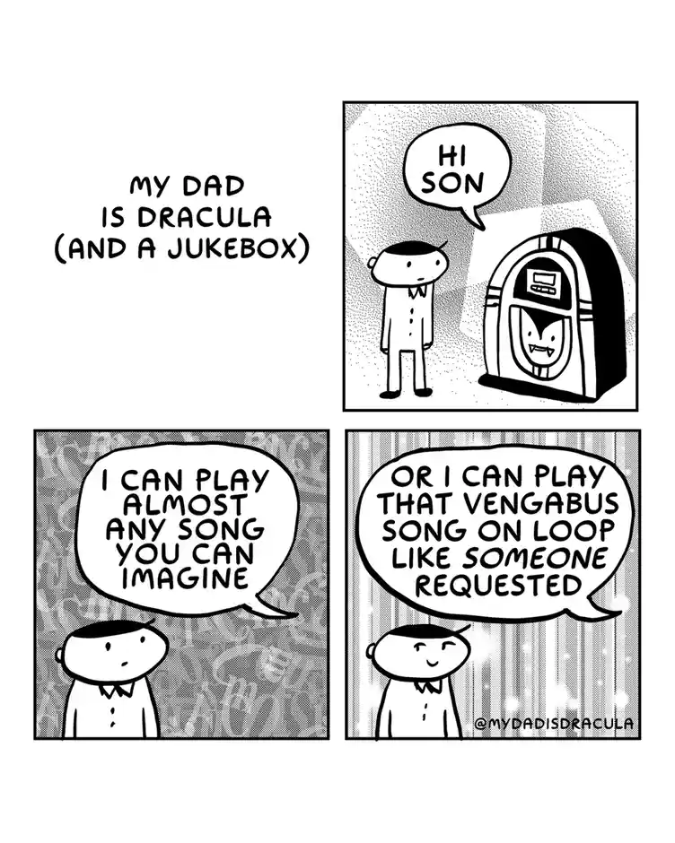 My Dad: The Legendary Dracula and a Jukebox Enthusiast