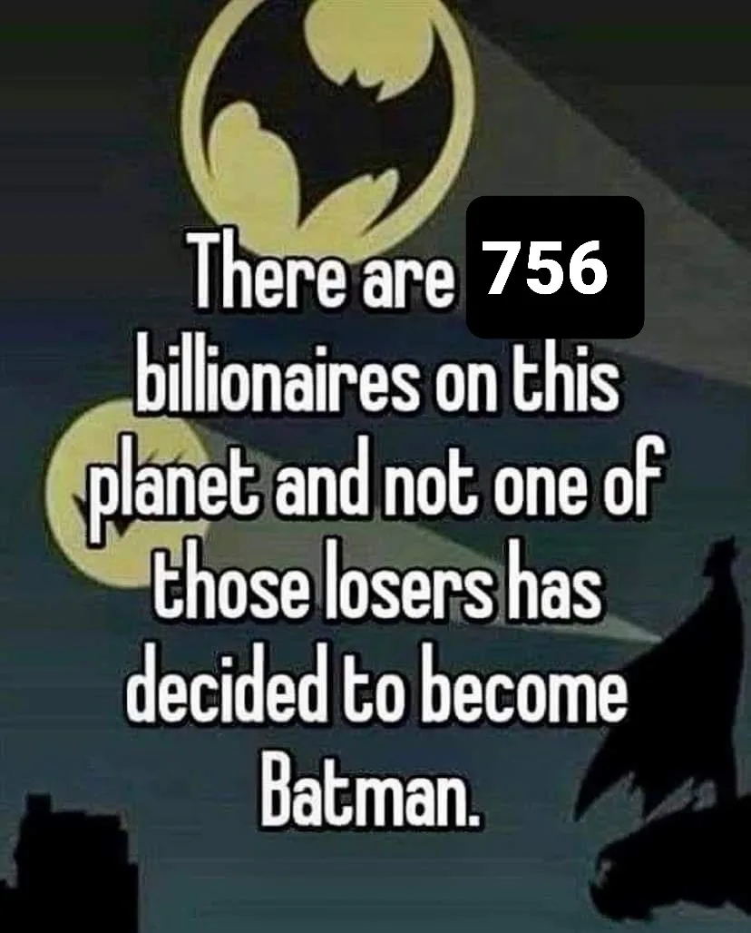 The image shows a dark cityscape with a large yellow Batman logo in the sky and a silhouette of Batman flying. Overlaid text…