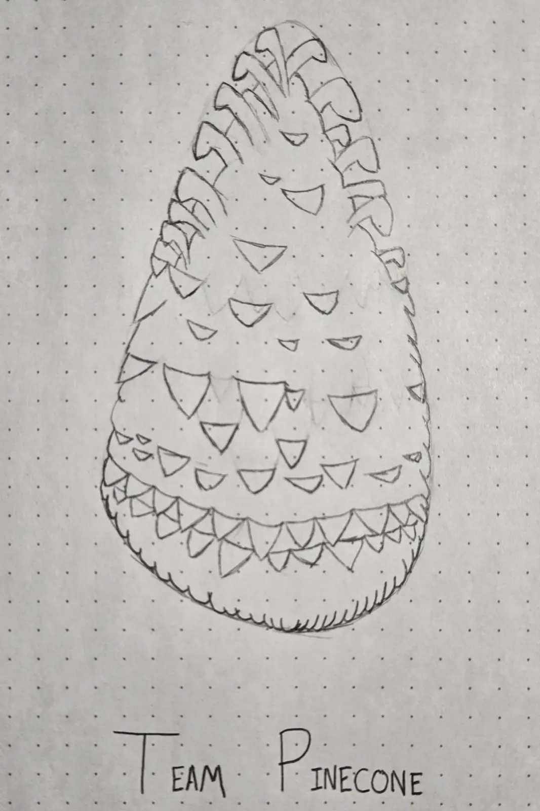 Still a novice in art, but here's my pinecone creation for you to enjoy.