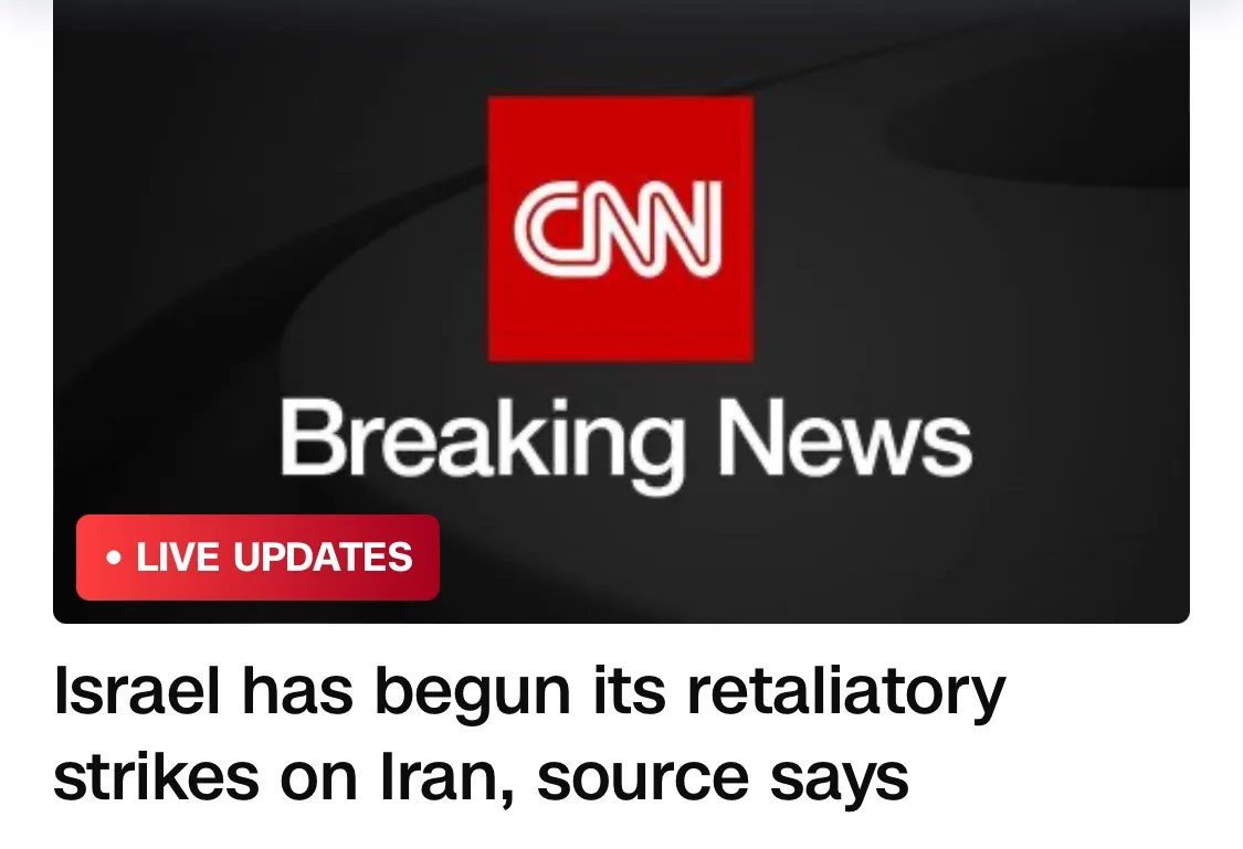 The image displays a CNN breaking news graphic with a red CNN logo and 'Breaking News' text, accompanied by a 'LIVE UPDATES'…
