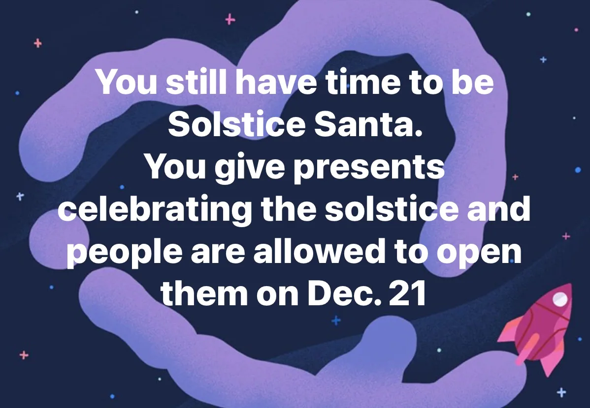 Celebrating the Solstice Vibes