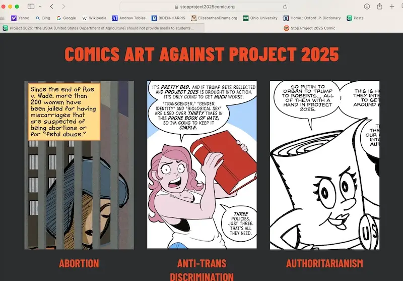 Artistic Voices Against Project 2025
