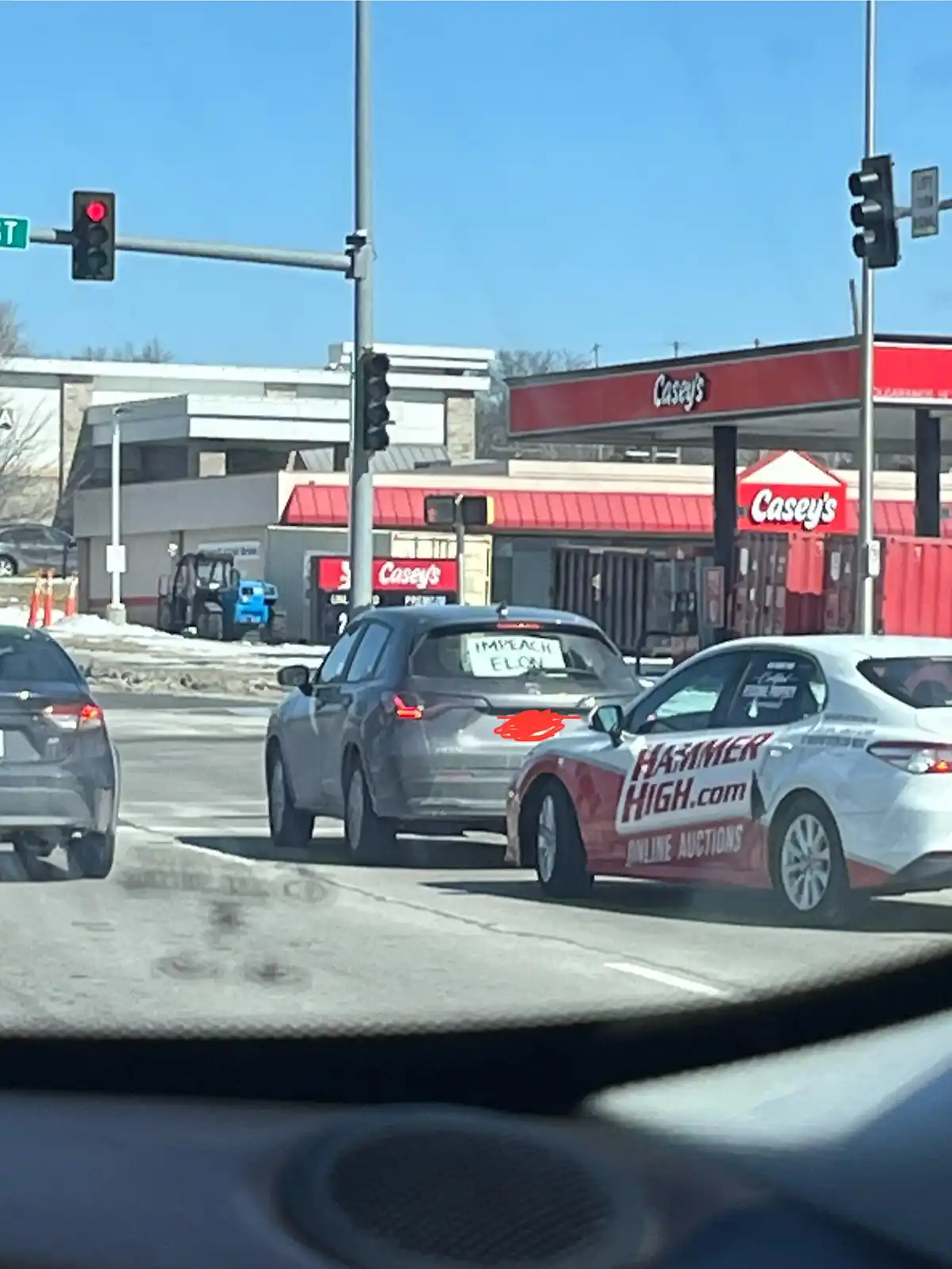 Spotted: A Unique Find Right Next to a Tesla Dealership in KC