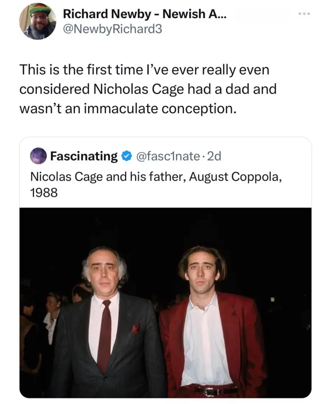 Honestly, it never crossed my mind