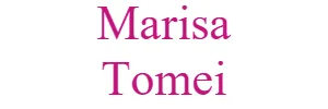 The image displays six text boxes arranged in two rows of three, each containing the name 'Marisa Tomei' but with…