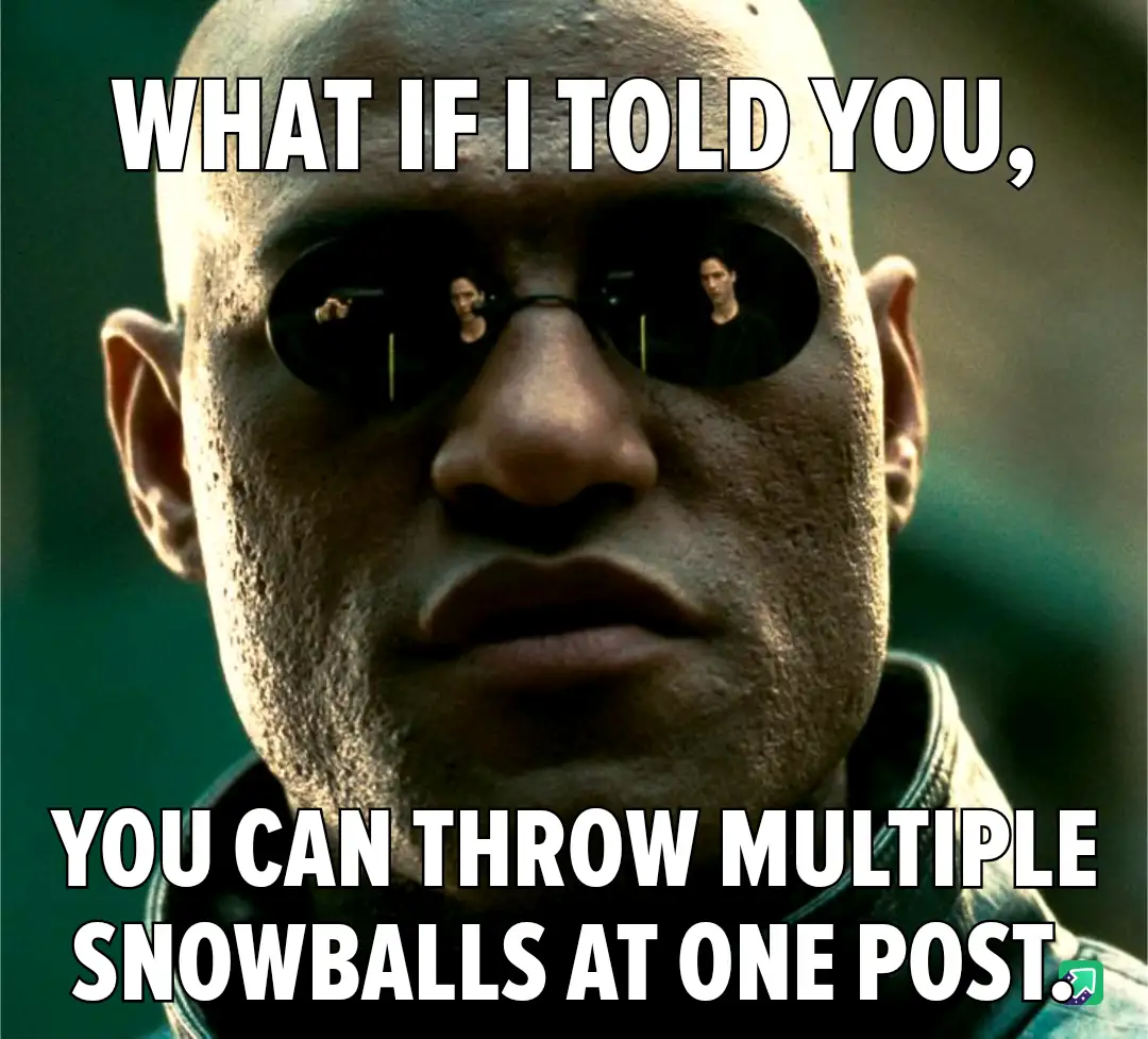 A close-up of Morpheus from The Matrix, wearing his signature dark sunglasses, with two figures visible in the reflection…