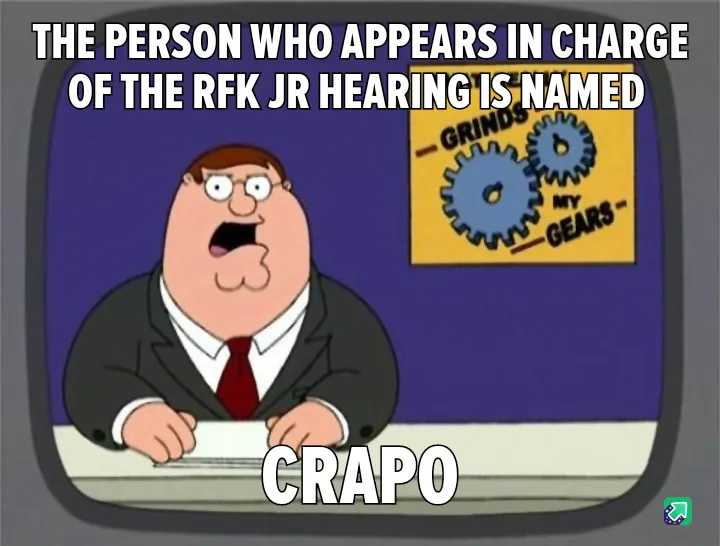 A cartoon image of Peter Griffin from Family Guy, shown on a TV screen, looking shocked with his mouth open. Behind him is a…