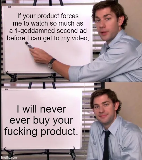 A two-panel meme featuring actor John Krasinski from 'The Office' in a light blue shirt. In the top panel, he points at a…