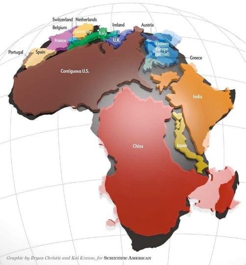 A stylized world map graphic showing the contiguous United States as a large landmass, with China, Japan, India, and parts…
