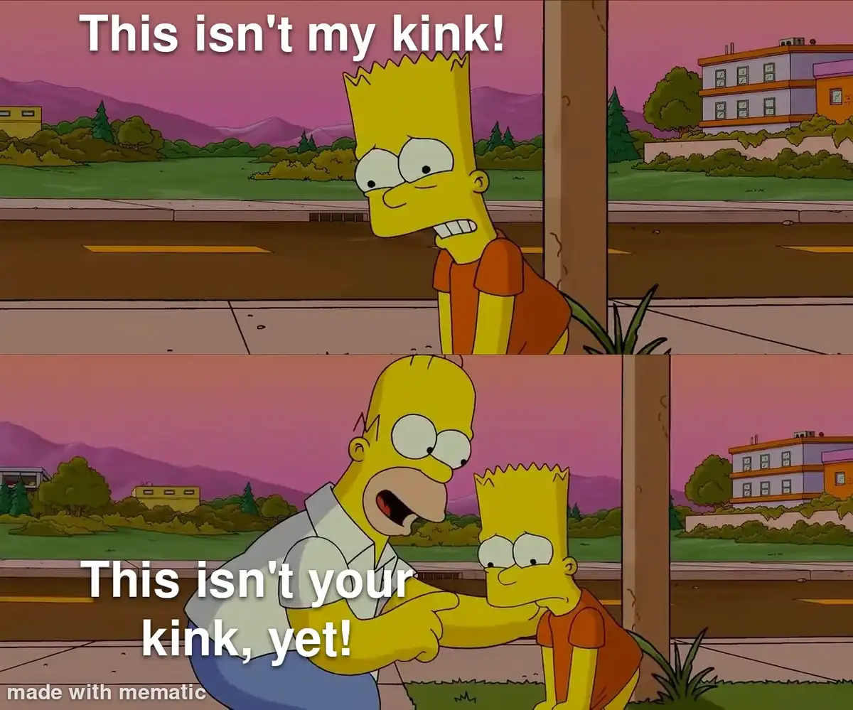 The image is a two-panel meme featuring Bart Simpson and his father Homer. In the top panel, Bart looks annoyed and says…