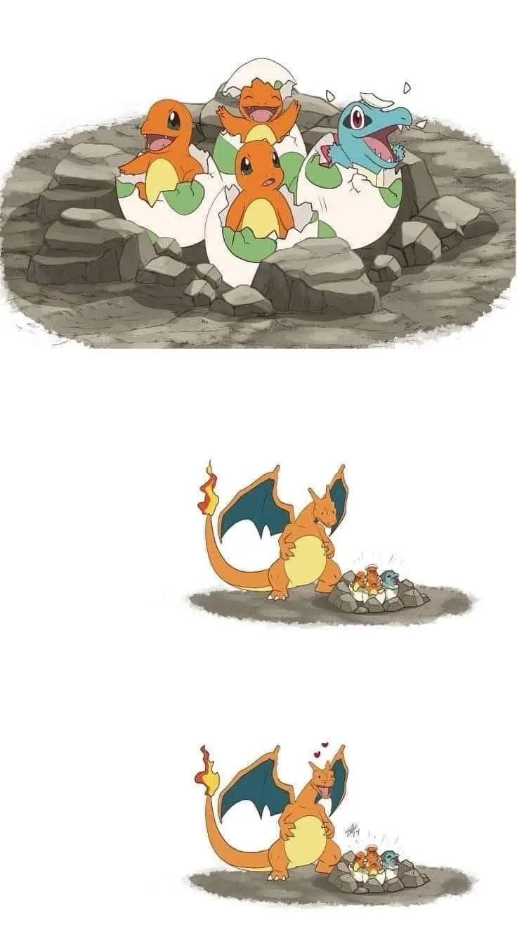 A Ditto bursting with pride!