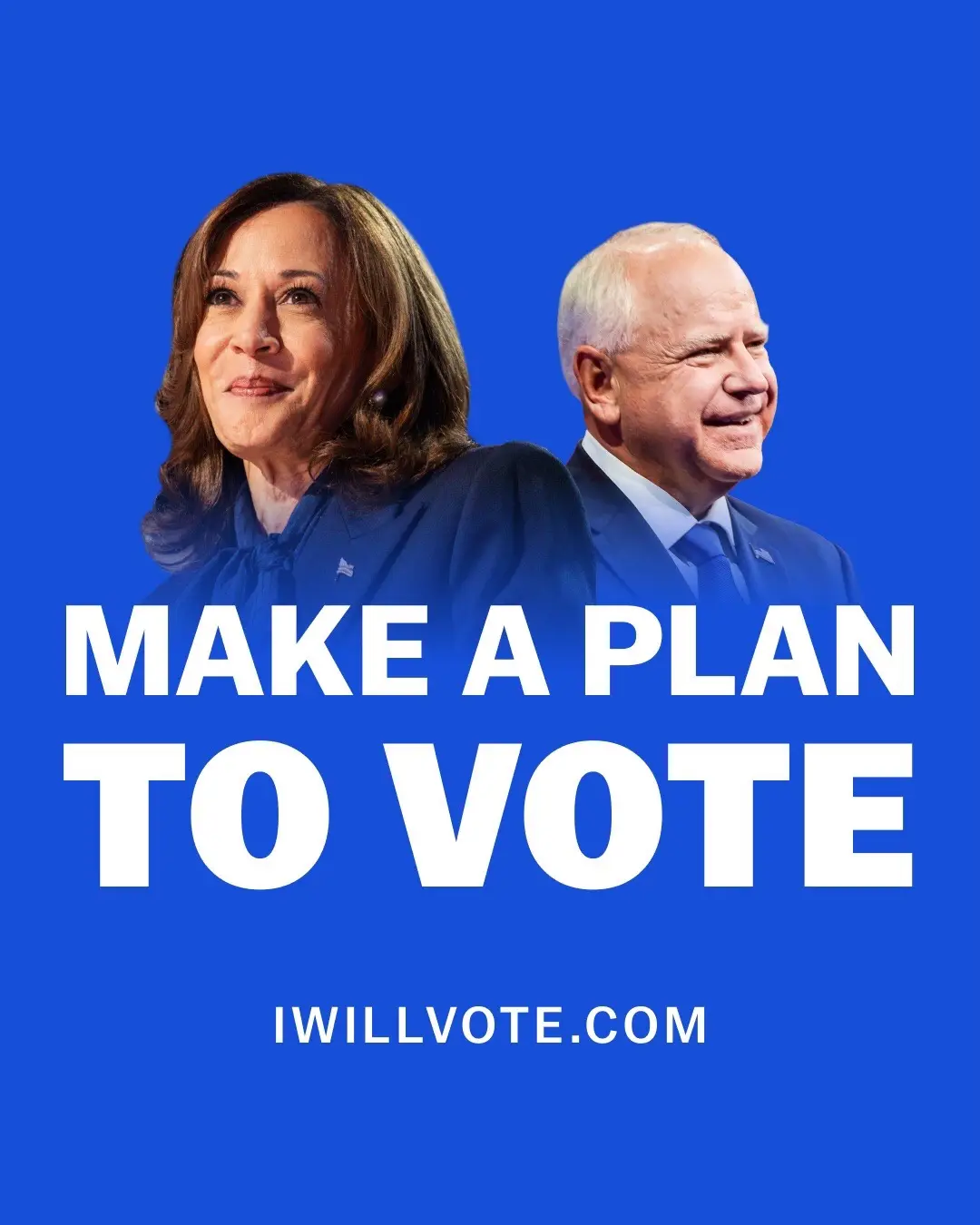 A blue political campaign image features two smiling politicians, Kamala Harris and John Cornyn, side by side against a…