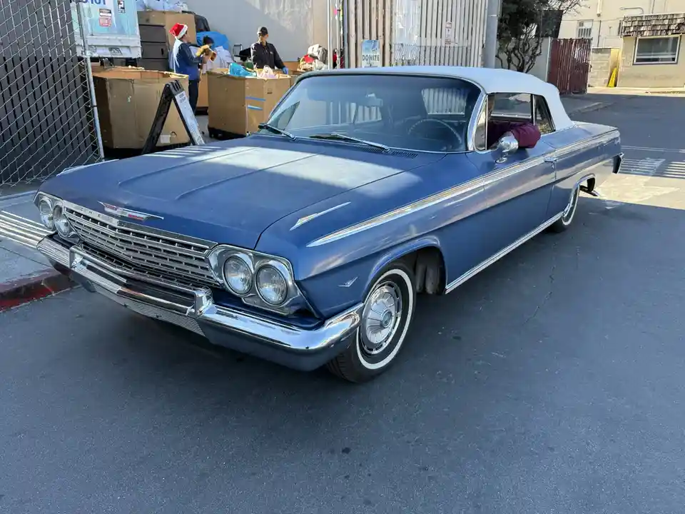 Classic Beauty: The 1962 Chevy Impala Convertible