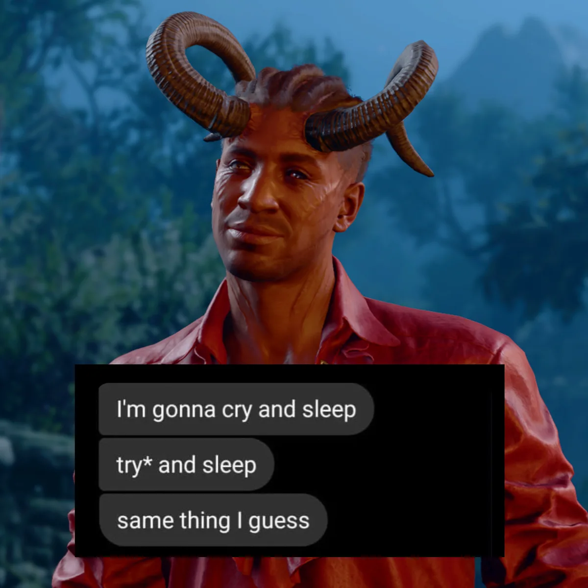 Enjoy My Collection of BG3 Text Post Memes!