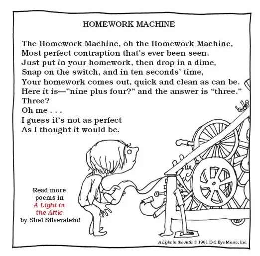 Shel Silverstein's Warning About AI