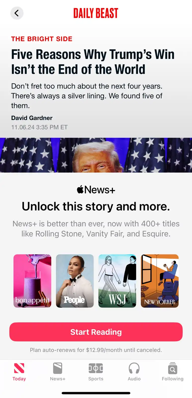That glimmer of hope comes with a $12.99 monthly price tag